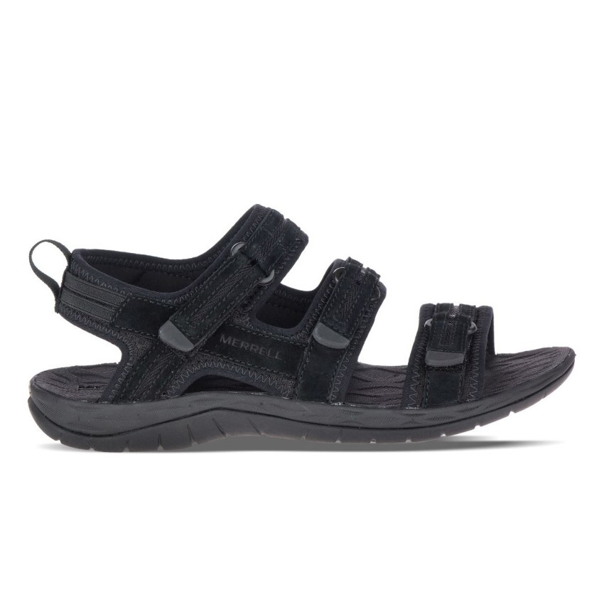 Sandales Merrell Siren 2 Strap Noir Femme | L.Q.YJQA